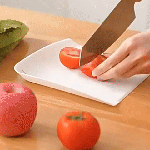 Planche à découper CocktailPro démontrant son efficacité