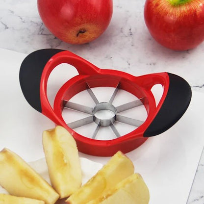 Coupe légumes LunaXpress vue de haut montrant la lame de coupe en 8 quartiers