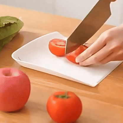 Planche à découper CocktailPro démontrant son efficacité