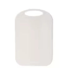 Présentation de la mini planche à découper blanche, image sur fond blanc