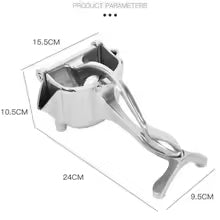Les mesures du petit presse agrume en alliage d'aluminium à levier